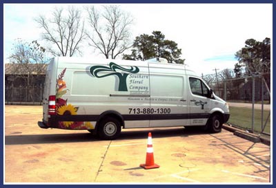 Southern Floral Express Van Van